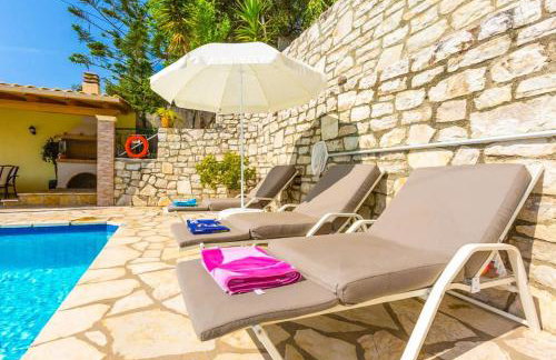 Villa Aris Large Private Pool Walk to Beach Sea Views A C Wifi - 2453 - Foto 18