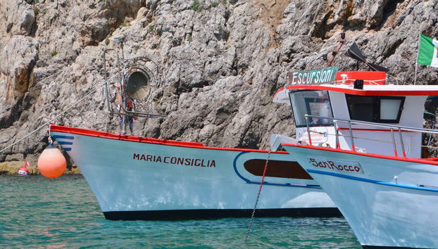 Desfrutando do passeio de barco