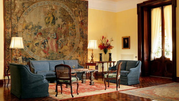 Sala de estar do lobby