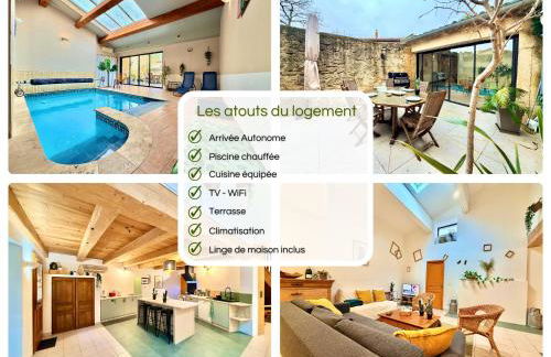 " L'Écrin de Lalie " Piscine chauffée - Clim - TV - Photo 2