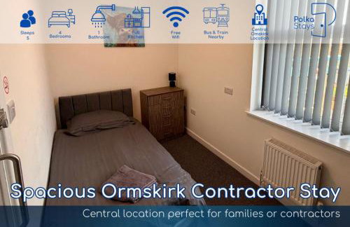 Spacious Ormskirk Contractor Stay by PolkaStays - Photo 1