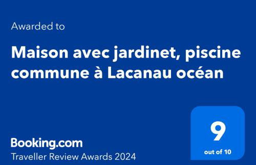 Maison avec jardinet, piscine commune à Lacanau océan - Foto 29