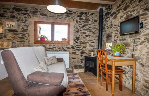 Apartamento duplex rural con chimenea y vistas panorámicas desde la cama - Foto 5