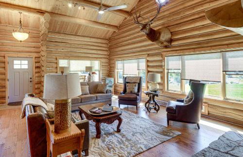 Remote Idaho Mountain Lodge with River Access! - Foto 4