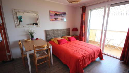 Studio climatise 2 couchages, Wifi, VUE MER directement à PORTIRAGNES PLAGE LXBFM10 - Foto 3