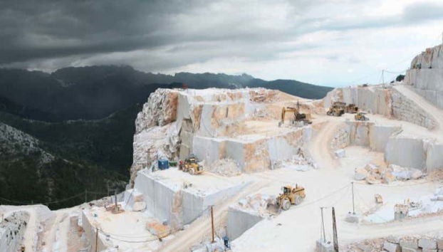 Pedreiras de mármore de Carrara