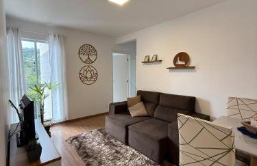 Tranquilo, vista para montanha e lazer completo - Foto 1