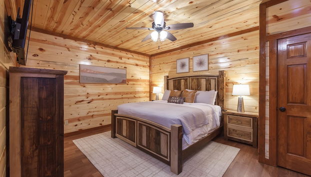 Black Bear Splash 6 Bedroom Cabin by RedAwning - Foto 4, Habitación