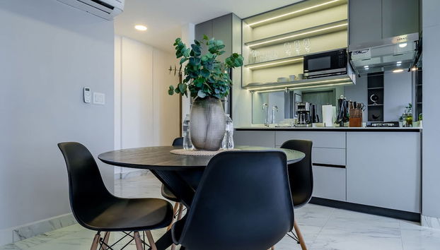 w Cozy 1BR w Great View in Calle 50 - Foto 2, Habitación