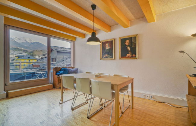 Cozy Penthouse in the old Town of Sion - Foto 7