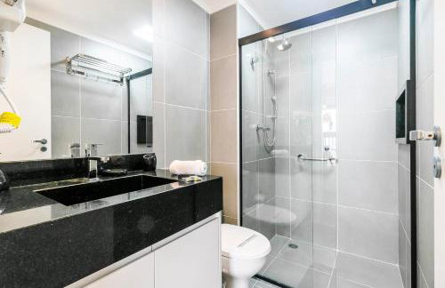 Studio Moderno com Piscina a 5 min a pé do Nubank Parque-901 - Foto 4