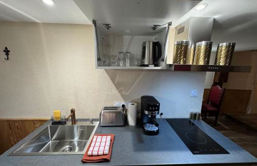 L'Alcôve Secrète Suite médiévale avec Spa - Foto 9