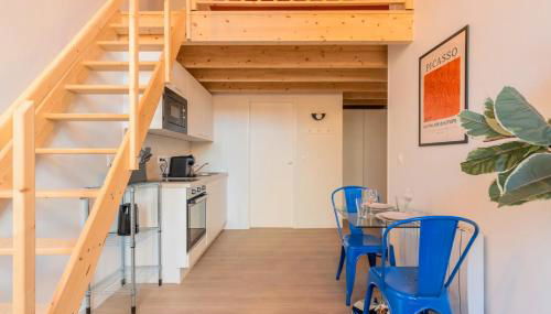 Studio pour deux en mezzanine avec petit balcon - Foto 5