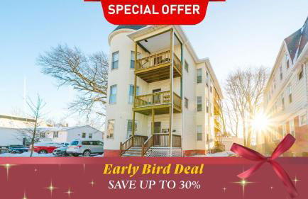 4-3BR Worcester - Cozy Apt near Clark Uni - Foto 1