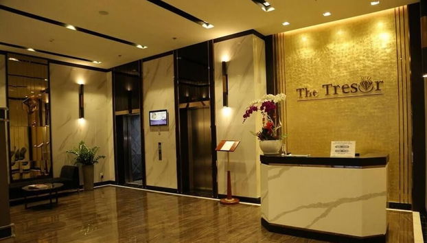 Zona de estar del vestíbulo