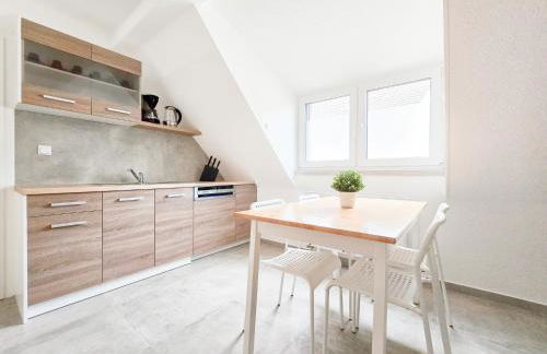 Tolstov Apartments - Monteurwohnung mit 3 Zimmern - Dachgeschoss - Parkplatz - Photo 12