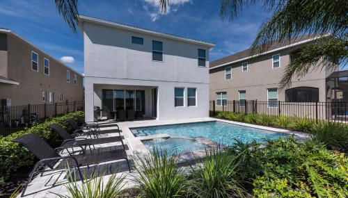 Modern Home Near Disney With Private Pool, Media Room And Waterpark & Resort Access At Encore Resorts Reunion - 7576Mr - Foto 5