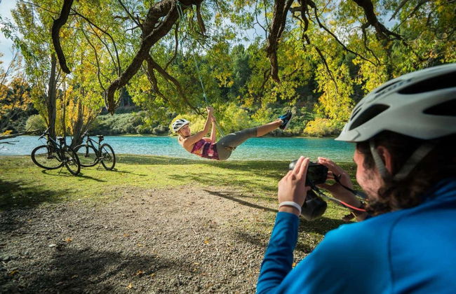 Alquiler de bicicleta en el lago Hawea + Transporte desde Wanaka - Foto 4