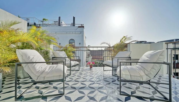 w Splendid 2BR With Terrace in Plaza Herrera - Foto 3, Habitación