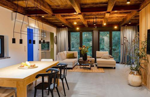 Nowoczesny dom nad jeziorem Zarybinek-Mazury Rybno, z własnym dostępem do linii brzegowej oraz łódką - Foto 1