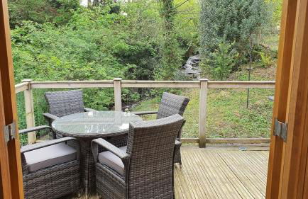 Swn Y Nant Lodge with hot tub Brecon - Foto 13