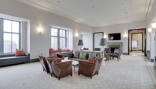 Zona de estar del vestíbulo