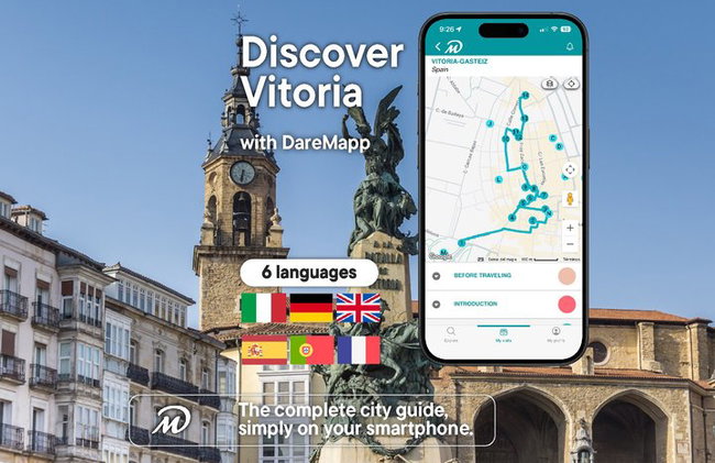 TOP Vitoria-Gasteiz: Private geführte Tour mit Ihrem Handy - Foto 1