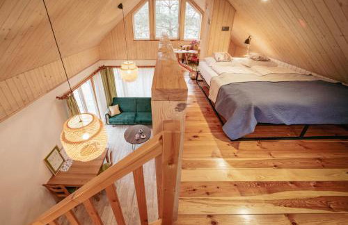 Zielony domek nad Marychą w Budwieć - Foto 23