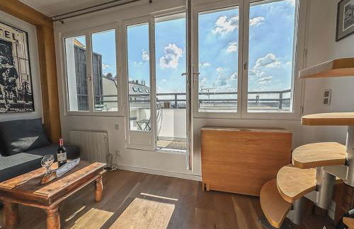 Montmartre vue sur les toits de Paris et la Tour Eiffel - Foto 15