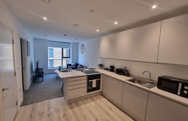 Trafford Suite Modern 1 bed With Cinema Room - Foto 10