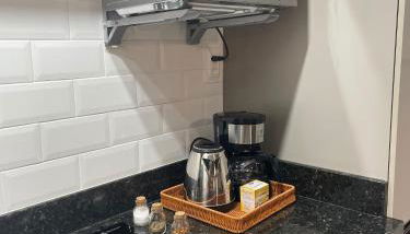 Loft Studio 308 no Kobrasol à 7km de Floripa - Foto 5, stove