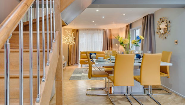 Zona de estar del vestíbulo