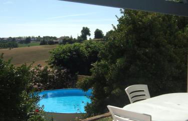 Gite le pigeonnier du figue-haut avec piscine privée à durfort lacapelette - Foto 17