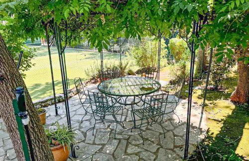 Superbe villa de 5 suites, climatisation, piscine, tennis, hauteurs de St Paul - Foto 63