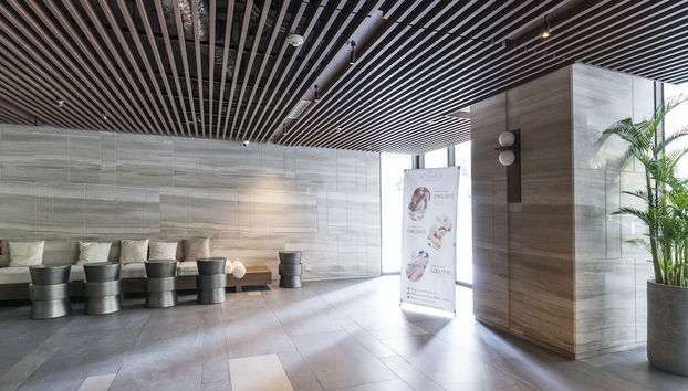 Zona de estar del vestíbulo