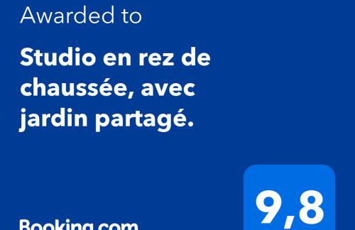 Studio en rez de chaussée, avec jardin partagé. - Foto 33