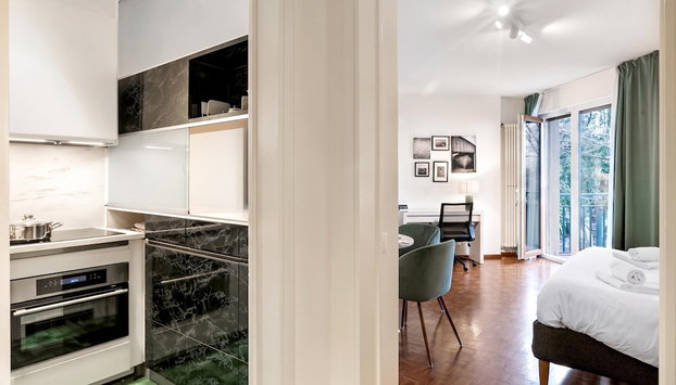 La Perla Sul Lago - Studio With Balcony View - Foto 5, Zimmer
