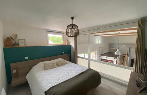 Grange rénovée esprit loft Côte d'Opale - Foto 12