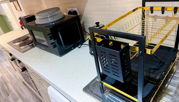 Cozy City Apartment in Reading - Foto 5, Cocina privada