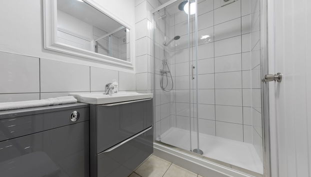 Douche de la salle de bain