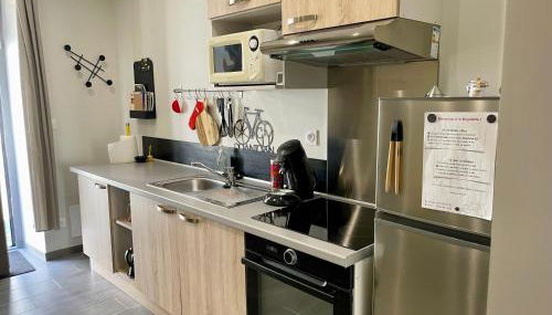 « La Bicyclette » 35m2 tout équipé centre ville - Foto 5