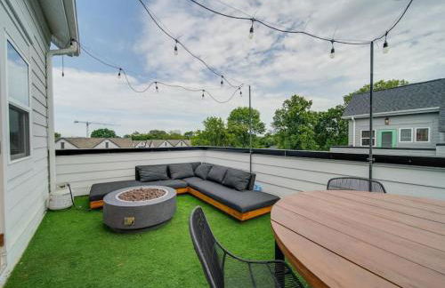 Rooftop Retreat Heart of NoDa Light Rail Sauna - Foto 39