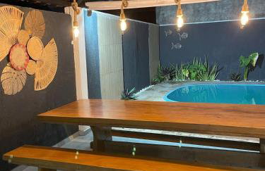 Casa da Prainha Baia da Traição Pb Piscina com hidromassagem a 30m do mar - Foto 35