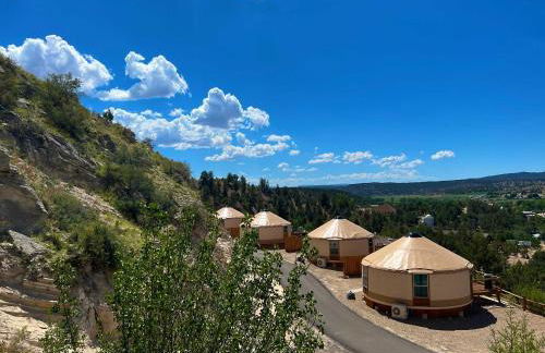 Yurt Overlook #6 with AC and Private Bath 2 Kings - Photo 17