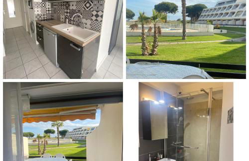 Studio 1 ère ligne Port Camargue avec piscine - Photo 9