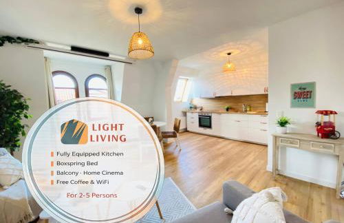 Cinema Apartment Magdeburg - Kitchen & Balcony - Foto 1