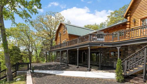 Sugar Rock Lodge Log Cabin on Tablerock Lake - Foto 4