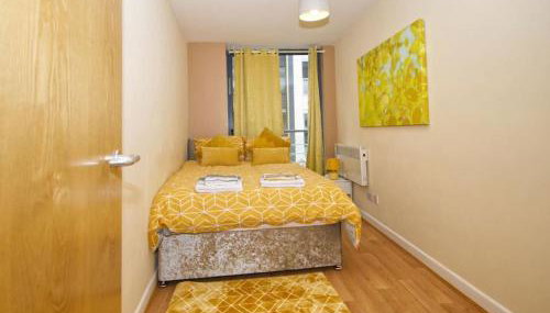 Alluring 2 Bedroom Leeds City Centre Apartment- Self Check-in,Balconied Apartment - Foto 2