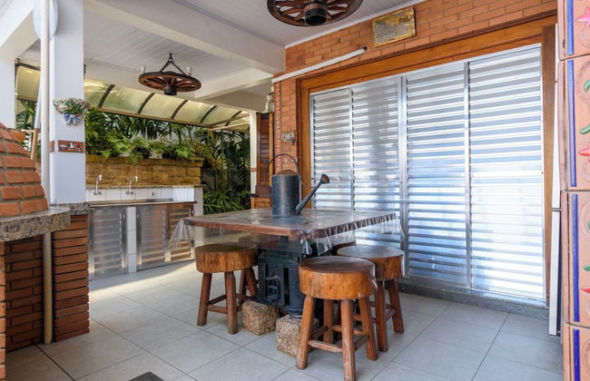 Casa piscina e lazer 50m praia Lagoinha - Foto 13