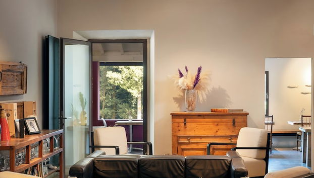 Zona de estar del vestíbulo